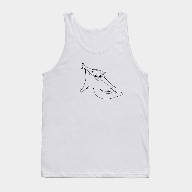 Sugar Glider Tank Top by Sloth Station